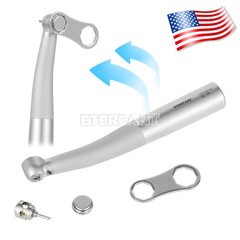 ETERFANT Dental LED Light High Speed Turbine Handpiece 3 Water Spray Push Button