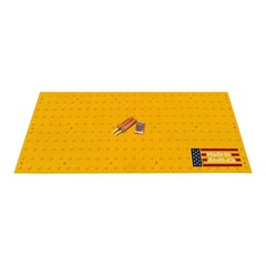 Sandbaggy ADA Warning Pads (USA MADE) – Yellow Surface Mount Truncated Dome Mats