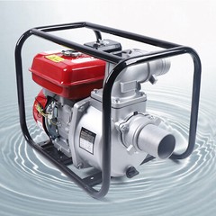 7.5HP 3 in Gasoline Semi Trash Pump Pressure Water Transfer Irrigation Drainage