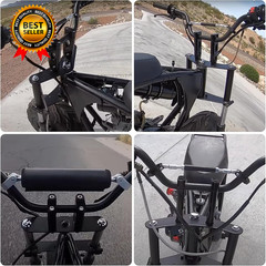 7/8″ Handlebar Risers – 7/8″ 22 Mm Handlebar Mount Clamp Risers for Coleman