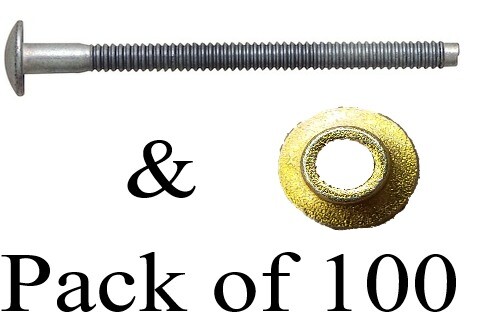 Peterbilt 379 Hucks & Collars – 3/16″ / Medium Flange Collars – Pack of 100