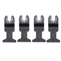 104 PCS Multitool Cutting Blades Kit Quick Release Oscillating Saw Blade Combina