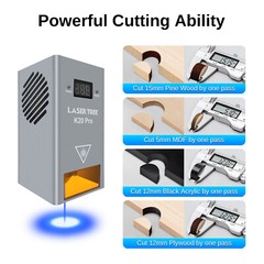 30W 20W 10W Optical Power Laser Module Kit for Laser Cutting Engraver DIY Tool