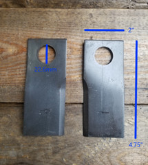 1329/1359 AGCO MASSEY DISC MOWER BLADE KIT- PART NUMBERS 527746 & 527747