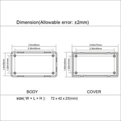 Project Box, 5 Pieces ABS Electrical Box Small Junction Box for Electronics PCB