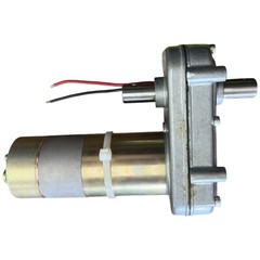 High Torque 12V DC Motor Low Speed 11RPM Gear Dual Output Shaft 1-025-050