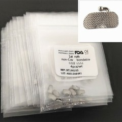 30Packs Dental Buccal Tube Roth Mbt 1st 2nd U1/L1 0.022 Non-Cov 4Pcs/pack