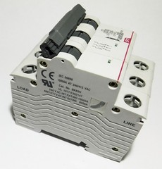 40 Amp LSis 3 Pole Din Rail MCB Circuit Breaker UL1077 10kA @ 480V; 6kA @ 240V