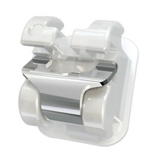 Orthodontic Bracket Self Ligating Ceramic Clear Aesthetic Interactive Roth 0.022
