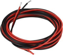 18 Gauge Silicone Wire 10 Ft Red and 10 Ft Black Flexible 18 AWG Stranded Tinned