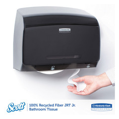 Professional Scott 100% Recycled Fiber JRT Jr. Bathroom Tissue KCC 67805