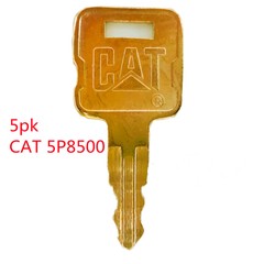 5pc 5P8500 CAT Ignition Keys For Caterpillar Heavy Equipment and ASV 5P8500