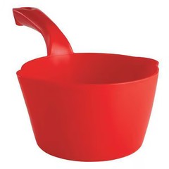 Vikan 56814 Small Hand Scoop, Red, 11-39/64″ L