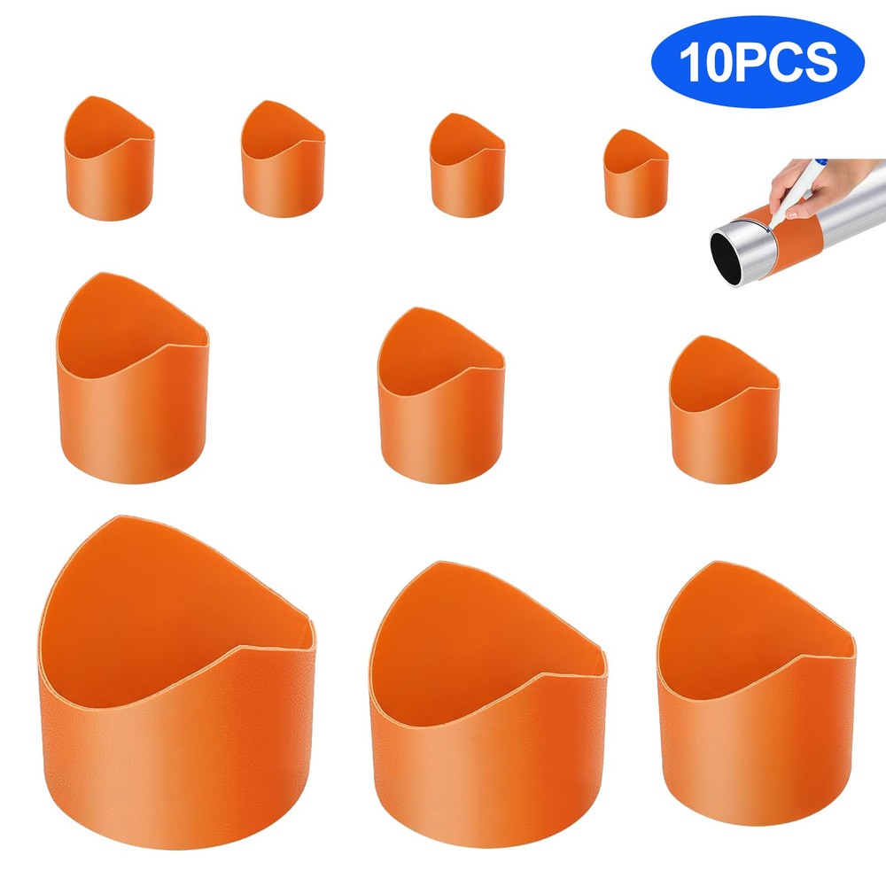 10X Pipe Saddle Template Cutting Guide for 3/4″-8″ Round Steel Copper PVC Pipes