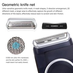 Shaver Head Compatible for Braun PocketGo 370 550 555 570 575 M30 M60 M90