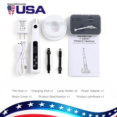 Dental LED Endo Motor 16:1 Contra Angle NEW / Apex Locator