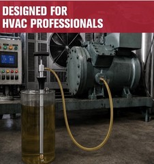Rogvoc Oil Transfer Pump w/ Built-In Backflow Protection & 35.43in Hose