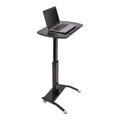 Stand Up Desk Store Pneumatic Adjustable Height Tilting Laptop Lectern Speake…