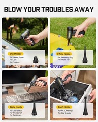 Fanttik X9 APEX Portable Air Compressor & B10 Pro Electric Air Duster