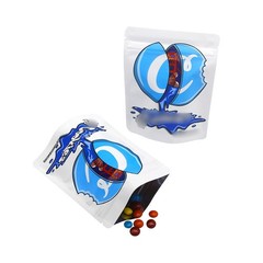 100 PCS Smell Proof Zipper Stand Up Pouches – 3.5g 4 Styles Cute Cartoon Bags