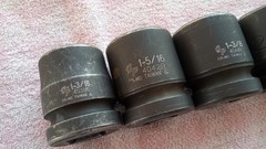 3/4 DRIVE IMPACT 6 POINT SOCKETS 1-3/16 1-5/16 1-3/8 1-1/2 1-5/8 GREAT COND gift