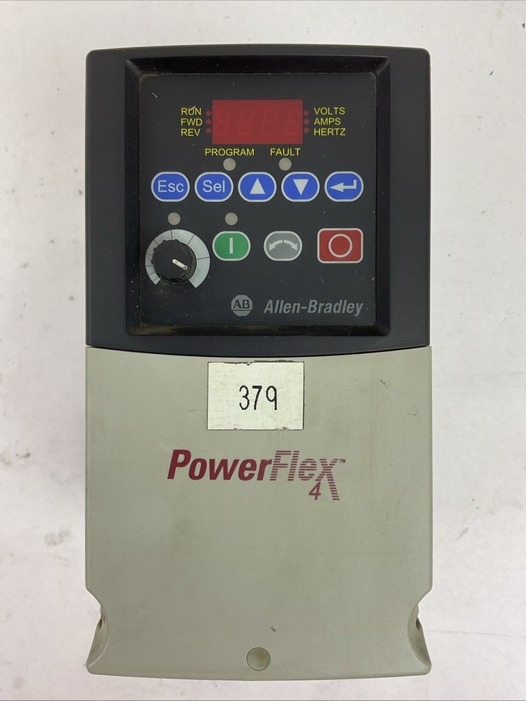ALLEN BRADLEY 22A-D6P0N104 SER A FRN 3.05 POWER FLEX 4 AC DRIVE 2.2kW/3.0HP