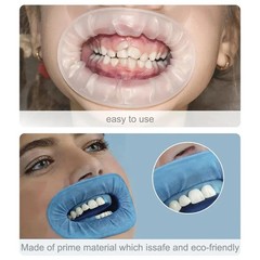 20x Dental Sterile Rubber Dam Cheek Retractor Soft Lip Mouth Opener Disposable