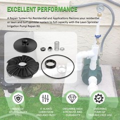 High Quality 023705 2HP Lawn Sprinkler Pump Repair Kit for Multiple Brands