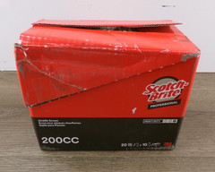 200ct Scotch-Brite 200CC Griddle Screen Pads, 4″ x 5-1/2″, Heavy Duty, New S1
