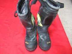 MFG 2018 Globe SIZE 7.5 W 14″ Pull on Structural FIREFIGHTER Boots FIRE