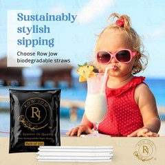 24 Hours Flex Paper Straws – (100pcs Paper Straws) 100% Biodegradable Ecofrie…