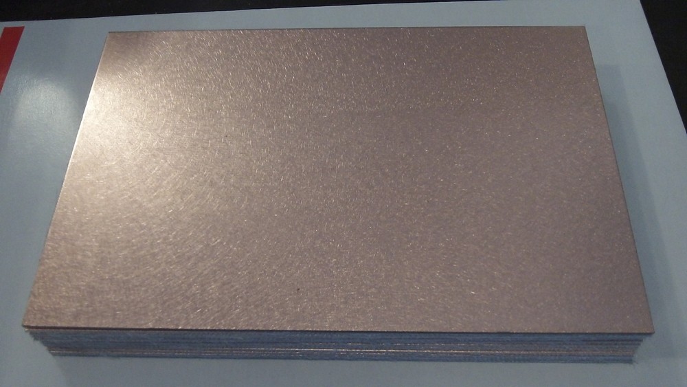 4 pcs Double Sided Copper Clad Circuit Board Laminate FR-4 .060, 9 x 12, 3 oz.