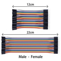 10cm 240pcs Breadboard Jumper Wires Cable Kit to Female, to , Female to Femal…