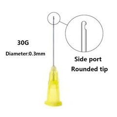 100pcs Dental Endo Irrigation Needle Tip 30GA End-Closed Side Hole Syringes NEW