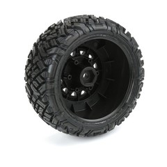 Pro-Line Racing Icon Sc 2.2/3.0 M2 Tires Mtd Black Whls Sc F/R Pro1018210 Rc