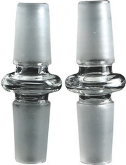 Scientific Lab Glass Borosilicate Adapter Fitting Male to Male 10mm 14mm 18mm