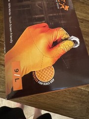 Gloves Nitrile, Compatible Touch Screen, Size: LX50 – Grippaz