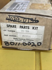BAILEY CONTROLS COMPANY G9250A SPARE PARTS KIT / 252001A1