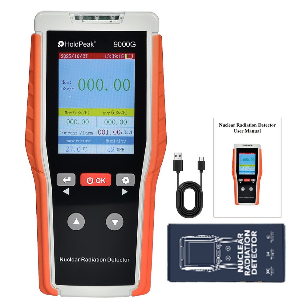 Nuclear Radiation Detector Geiger Counter GM X Ray Gamma Beta Dosimeter 2 Models