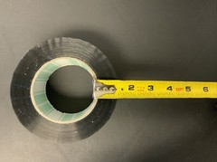 5 Rolls Black Packaging Tape Wide 2.75”/160 Yards 1.8mil Brand New