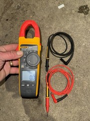 Fluke 902FC True-RMS HVAC Clamp Meter With Leads No Case