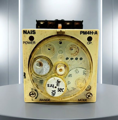 Matsushita NAIS Multi-Range Analog Timer Relay PM4HA-H-AC240V 100-240V 5A 11-Pin