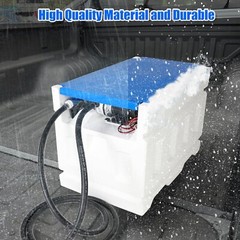 48 Gallon 12V 10GPM DEF Portable Tranfer Tank with Pump，Nozzle, Hose