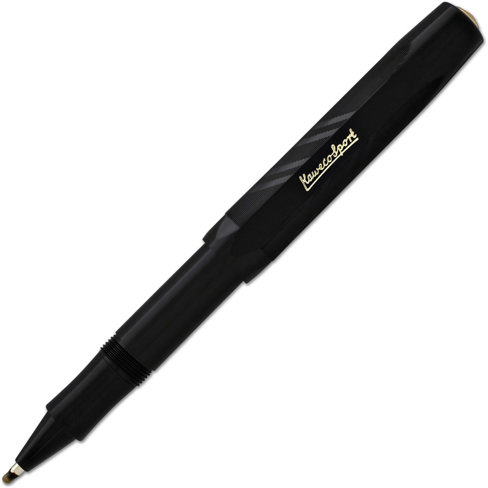 Kaweco Rollerball Pen Classic Sport Black Guilloche Plastic Barrel 10000807