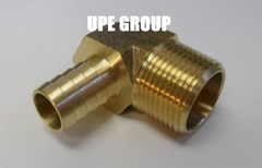 5/8 HOSE BARB ELBOW X 3/4 MALE NPT Brass Pipe Fitting Thread Gas Fuel Water Air