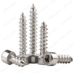 M2 M2.6 M3 M4 M5 M6 304 Stainless Steel Hex Socket Cap Head Self tapping Screws