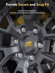 M14X1.5 Lug Nuts – Replacement for Chevy Silverado, Ford, GMC Aftermarket Wheel