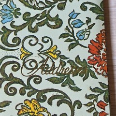 Vintage 60s 70s Telephone Address Book Retro Country Floral UNUSED