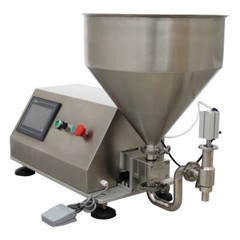 Open Box! 110V 5-50000ml Gear Pump Paste Liquid Filling Machine w/Touch Screen