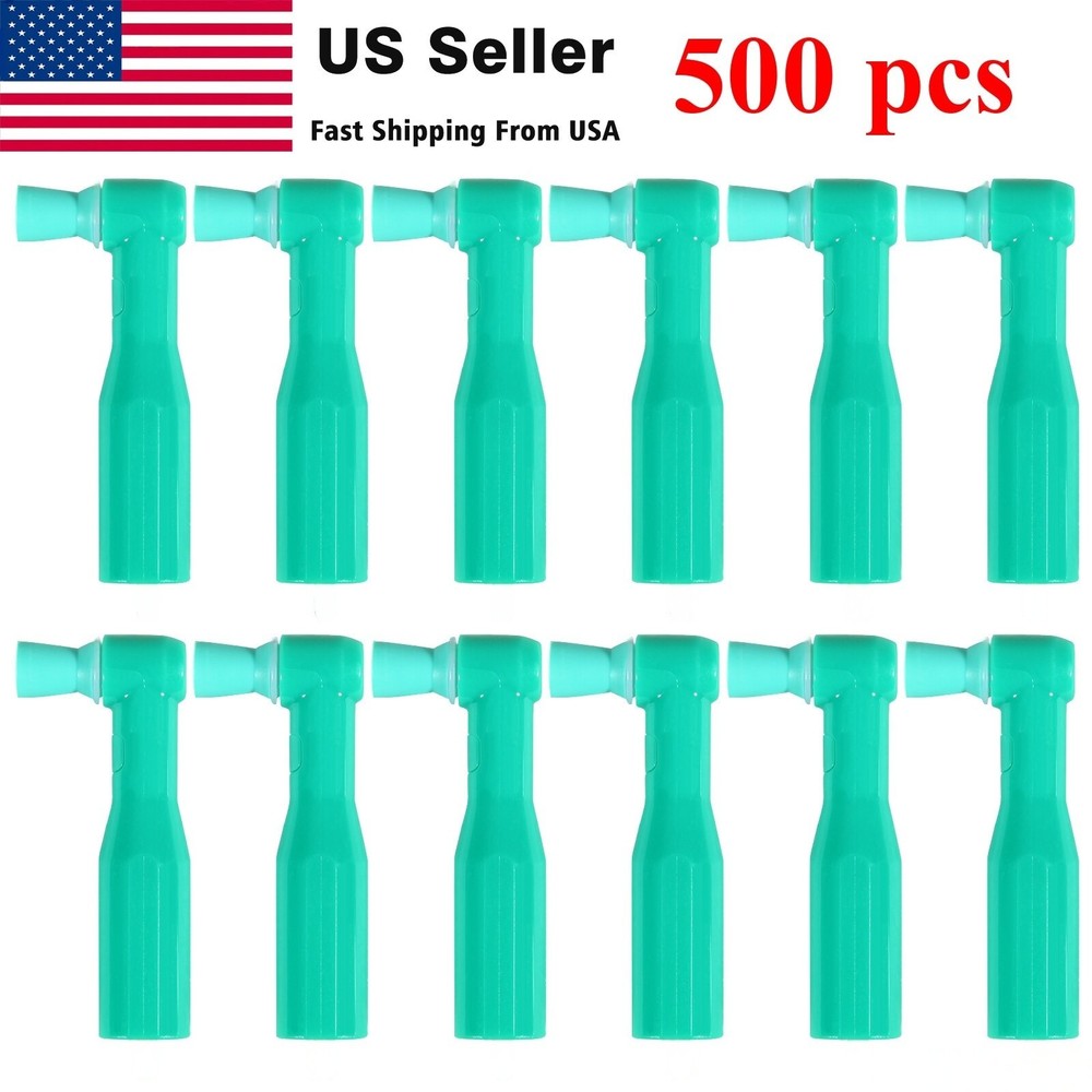 500 Prophy Angles Soft / Firm Cups Top Quality Dental Disposable P Angle